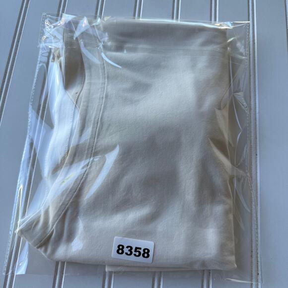 J. Jill Luxe Supima Boat Neck Tee size XL in Cream - Picture 8 of 8